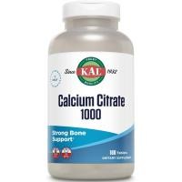 ราคา KAL Calcium Citrate 1000mg, Calcium Supplements for Women and Men, Bone Health, Teeth, Nervous, Muscular & Cardiovascular System Support, Gluten Free and Lab Verified, 60 Servings, 180 Tablets (494104