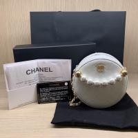 ราคา [CO220906008] Chanel / Round Clutch Pearl with Chain (18851733862)
