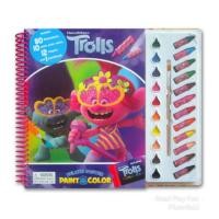 ราคา Dreamworks Trolls World Tour Deluxe Poster Paint & Color Book (4981979396)