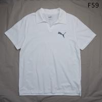 ราคา เสื้อคอปก PUMA สีขาว มือสอง ไซส์ XL อก 43 ยาว 28 นิ้ว (50055962572)