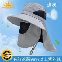 ราคา 【Fishing Hat】Outdoor sun protection hat, fishing hat, fisherman hat, hiking sun hat, unisex summer hat with large brim, UV protection 【หมวกตกปลา】หมวกกันแดดสำหรับกิจกรรมกลางแจ้ง, หมวกตกปลา, หมวกชาวประม