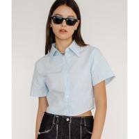 ราคา ALAND ครอปเชิ๊ต BITTERCELL ROUND HALF CROP SHIRT (22553891724)