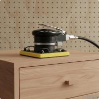 ราคา [Bbqz01] Sander Fast Polishing Air Sander เกรดอุตสาหกรรม 70-100 มม.สามเหลี่ยม Velcro (47214064881)