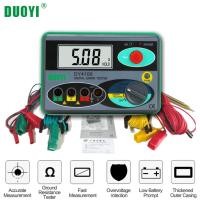 ราคา Duoyi DY4100 เครื่องทดสอบความต้านทานดิน เมกะโอห์มมิเตอร์ดิจิทัล 0-2000 โอห์ม (18650542160)