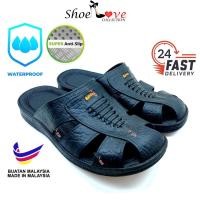 ราคา SELIFAR GETAH TAK LICIN TUTUP DEPAN BOWLING RUBBER SLIP SLIP KITCHEN SHOE 7701 Non bata 防滑拖鞋 (53905402982)