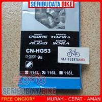 ราคา โซ่ Shimano HG53 9 สปีด สําหรับ Tiagra Deore Alivio Sora (40104770182)