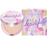 ราคา แป้งพัฟ Cute Press 1-2 Beautiful Airy Matte Foundation Powder SPF 30 PA+++ ขนาด 13g (11096271815)