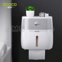 ราคา ECOCO กล่องใส่ทิชชู กันน้ำ ติดผนังไม่ต้องเจาะ E1804 (2305849312)