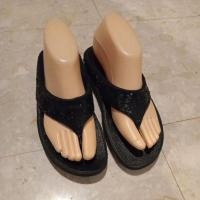 ราคา รองเท้าแตะเพื่อสุขภาพ ยี่ห้อ fitflop สีดำ แท้ (มือสอง) (ราคามือหนึ่ง 3,990 บาท) (25983187924)