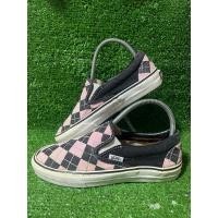 ราคา รองเท้ามือสองแวนตารางสลิปออน size 38.5 ยาว 24.5 (29232576529)