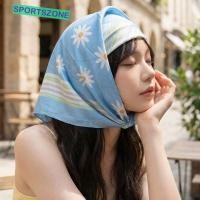 ราคา SPORTSZONE ผ้าพันคอพิมพ์ลายดอกไม้, สัตว์หมีผ้าพันคอสี่เหลี่ยมเล็ก, ที่คาดผม Y2K สง่างาม ผ้าพันคอเดซี่วันหยุด (53163003796)
