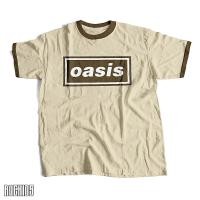ราคา Oasis - เสื้อยืด ringer - เสื้อยืดผู้ใหญ่และเด็ก oasis - เสื้อยืด oasis - - - kids (26030255731)
