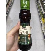 ราคา น้ำมันงา ธรรมชาติ ตรา ซีเจ 160 Ml. Bibigo Sesame Oil ( CJ Brand ) (53206767928)