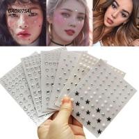ราคา GAOXI75AL สติ๊กเกอร์แต่งหน้า, อัญมณีหน้าคริสตัล Moon Star, สติ๊กเกอร์เพชรของเล่นเด็ก Rhinestone Jewel (27045360708)
