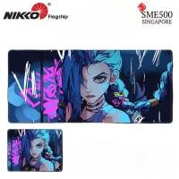 ราคา แผ่นรองเมาส์ Nikko Jinx runaway loli แผ่นรองเมาส์ แผ่นรองเมาส์ขนาดใหญ่ League of Legends (26683237953)