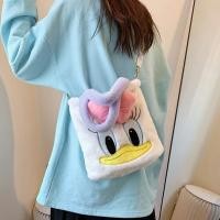 ราคา [Ready Straw] Donald Duck Daisy Handbag Plush Toy Doll Cute Duck Girl Diagonal Backpack Disney Sanrio (45159501281)