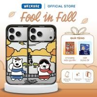 ราคา [GIVE STICKER] WEEKASE 2.5 เมตรกันกระแทก Hard Back iPhone Case พิมพ์ Fool ในฤดูใบไม้ร่วง WK0032 0033 - เคสคู่รัก (51501653891)