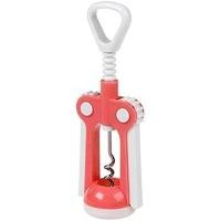 ราคา ที่เปิดปีกไวน์ Corkscrew แบบพกพาสแตนเลสประเภท Watter ที่จับพลาสติก (24448320044)