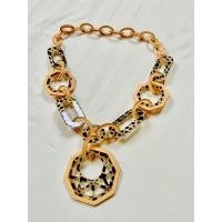 ราคา สร้อยคอแฟชั่น Forever21 ลายเสือ (used) (4054692697)