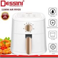 ราคา DESSINI ITALY AF-40 Air Fryer เครื่องปิ้งขนมปัง Timer Oil Free Roaster อาหารเช้าเครื่อง (4L) (28012104784)