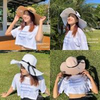 ราคา หมวกสานผู้หญิง หมวกปีกกว้าง หมวกแฟชั่น หมวกใส่เที่ยวทะเล (14146515761)