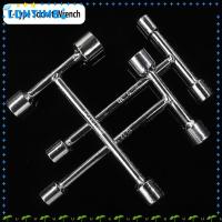 ราคา LONTIME Hex Socket Spanner, Triple Head Hand Repair Tool Socket ประแจ, แบบพกพา 3-Way T Handle Repair ประแจจักรยาน (46464377852)