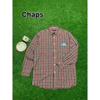 ราคา KEMEJA CHAPS เสื้อเชิ้ตแขนยาวมือสองของแท้ (50563846763)