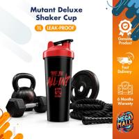 ราคา Mutant Deluxe Shaker Cup Black 1L - เครื่องปั่นโปรตีนป้องกันการรั่วขวดออกกําลังกายความจุขนาดใหญ่ (54212794255)