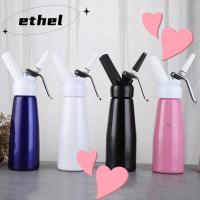 ราคา ETHEL Cream Whipper พร้อมหัวฉีด 3 หัวฉีดอลูมิเนียม Whipped Cream Dispenser, 500ml Butter Dispenser DIY Bake Tools (42853453773)