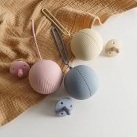 ราคา ใหม่เด็ก Pacifier ผู้ถือ BPA ฟรีซิลิโคนทารกแบบพกพา Feeding จุกนมหลอกคอนเทนเนอร์กล่องจุกนมกล่องเก็บ Teat สิ่งที่แนบมา (55862416065)