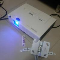 ราคา 1/ PROJECTOR GYGAR LM23มือสอง มีตำหนิ ภาพซ้อน/เลื่อม สีของภาพไม่สวย มี HDMI ไม่มีรีโมท/โปรเจคเตอร์ไจก้า/หลอดใช้ไป 320 (18464390389)
