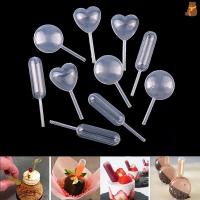 ราคา [TA] 50 ชิ้น Mini Liquid Squeeze Droppers ทิ้ง Jam Dropper สําหรับ Cupcake ซอส Transfer tes Droppers เค้กขนมเครื่องมือ TH (53513515617)