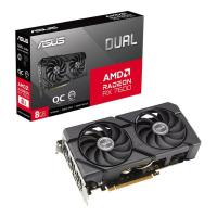 ราคา VGA ASUS DUAL RX7600 EVO OC EDITION 8GB (การ์ดจอมือสอง) (40710557929)