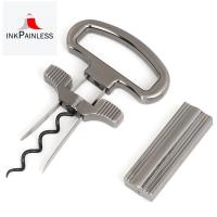 ราคา สองง่าม Cork Puller ที่เปิดไวน์ Extractor สําหรับเก่าเปราะบาง Vintage ที่เปิดขวด Cork สกรูเครื่องมือสําหรับ Sommeliers Waiters (44560037269)