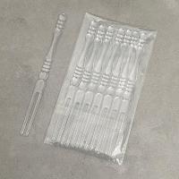 ราคา ขายส่ง ส้อมทิ้งครัวเรือนส้อมขนาดเล็กพลาสติกเลือกส้อมเค้กบรรจุหีบห่อส้อมผลไม้ส้อมขนม (55562303634)