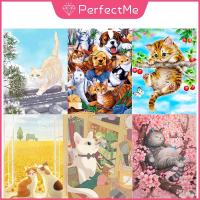ราคา (พร้อมส่ง) ภาพจิตรกรรมปักครอสสติตช์คริสตัล รูปการ์ตูนแมว 5D ขนาด 30x40 ซม. สําหรับตกแต่งบ้าน DIY 1 ชุด (20775361244)