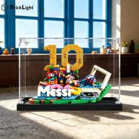 ราคา ❤️กล่องใส่โมเดล เหมาะสําหรับ Lego 43011 Messi Classic Ball กล่องแสดงอะคริลิกทันทีของเล่นกล่องเก็บของป้องกันฝุ่นโปร่งใส (41981018049)