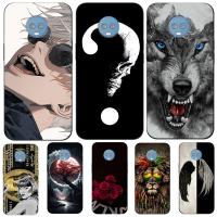 ราคา สําหรับ Motorola Moto G6 PLUS เคสโทรศัพท์ซิลิโคนอ่อนนุ่มป้องกันสีดํา Tpu กรณีสัตว์ (54612732262)