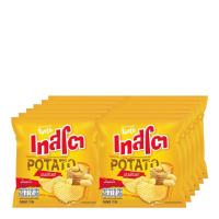 ราคา เทสโต แผ่นหยัก รสมันฝรั่งแท้ 11 กรัม x 12 ชิ้น Tasto wavy sheet, potato flavor, authentic 11 grams x 12 pieces (5847639458)