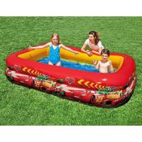 ราคา Ainakids Intex สระน้ำเป่าลม สระเป่าลมสี่เหลี่ยม คาร์ 262x175x56 ซม. รุ่น 57478 (สีแดง) (9638844529)