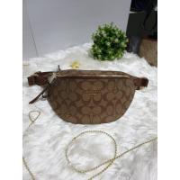 ราคา กระเป๋าคาดอก/คาดเอว COACH Belt Bag In Signature Canvas รุ่น F48740 (5142601663)