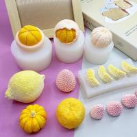 ราคา ผลไม้จําลองแม่พิมพ์ซิลิโคนสีส้มมะนาวมังคุดสตรอเบอร์รี่ฟักทอง ทําเอง มูส (48861447363)