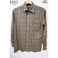 ราคา DAKS LONDON แท้ เสื้อเชิ๊ตแขนยาวลายสก๊อต (1754227582)