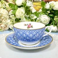 ราคา Spode Blue Room Collection Copeland’s China Teacup and Saucer ถ้วยชา ถ้วยกาแฟ (10376989558)