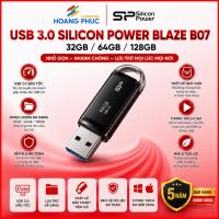 ราคา USB 3.0 Silicon Power Blaze B07 32GB/64GB/128GB - สินค้า 5 ปี ของแท้ (40181593467)