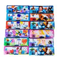 ราคา กล่องดินสอแม่เหล็ก / กล่องดินสอแม่เหล็ก เครื่องเหลาดินสอสองรู / กล่องดินสอ 2 ด้านพร้อมกบเหลา / กล่องดินสอลาย พีซี301-3995 (45611900742)