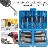 ราคา ชุดดอกไขควงมืออาชีพยาวที่ปลอดภัย CR-V 50 ชิ้นรวม Torx Tri-Wing PZ U-Type Y-Type (58063619453)