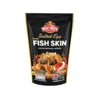 ราคา [สินค้าส่งด่วน] โมมิน หนังปลากรอบ รสไข่เค็ม 25 กรัม MO-MIN CRISPY FISH SKIN SALTED EGG 25 G (44562082666)