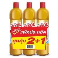 ราคา น้ำยาทำความสะอาดห้องน้ำ VIXOL 900ml แพ็ค3 ทอง (25613065732)