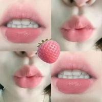 ราคา Xiaoyu Begonia แนะนํา Gentle Sweetheart Strawberry Jam Girl Lip Puree Matte Lip Glaze Soft Mist ลิปสติก Non-Fade 6.25 (43381985963)